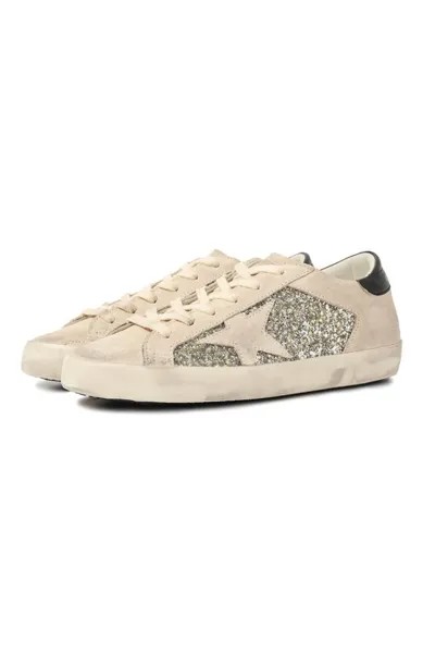 Замшевые кеды Super-Star Golden Goose Deluxe Brand