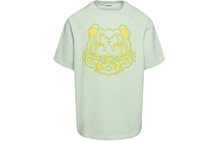 Футболка мужская зеленая Kenzo, зеленый