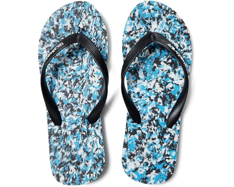 Сандалии Quiksilver Molokai Recycled, цвет Black/Blue/Blue