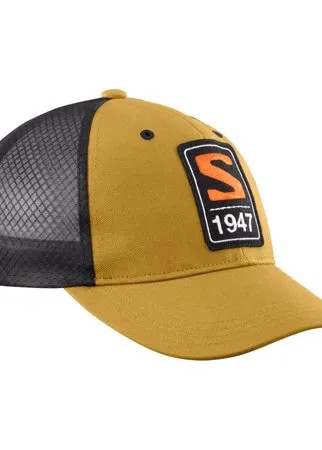 Бейсболка женская Salomon TRUCKER CURVED CAP cumin/black, one size