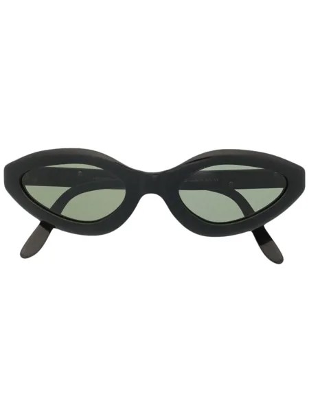 Moschino Pre-Owned солнцезащитные очки 1990-х годов в оправе 'кошачий глаз'