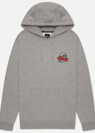 Мужская толстовка Vans Rose Bed Fleece Hoodie, цвет серый, размер S