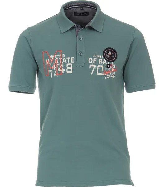 Поло CASAMODA Polo Shirt, цвет Türkisblau