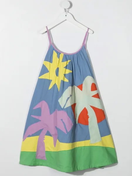 Stella McCartney Kids платье с принтом