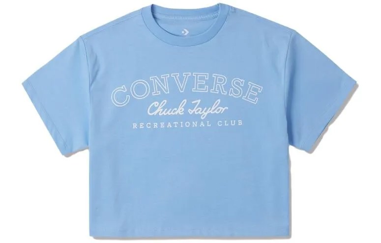 Женская футболка Converse, цвет Blue