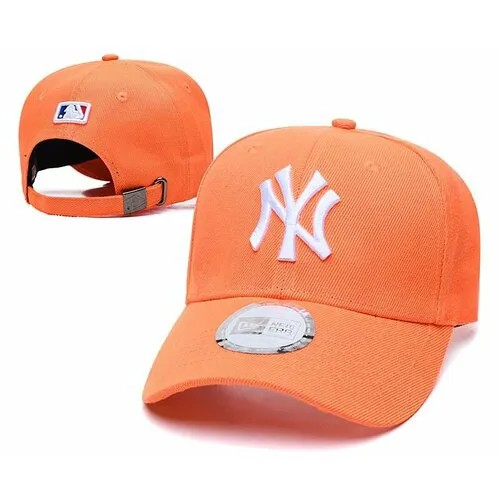 Бейсболка  NY, размер 55/60, оранжевый