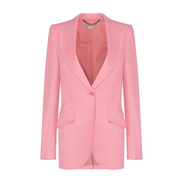 Однобортный жакет Stella Mccartney, розовый