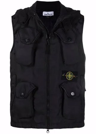 Stone Island жилет с карманами