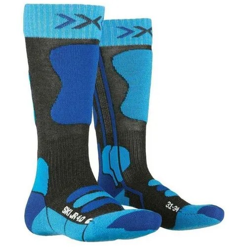 Носки X-Bionic 2021-22 X-Socks Ski Junior 4.0 Blue (Eur:24-26)