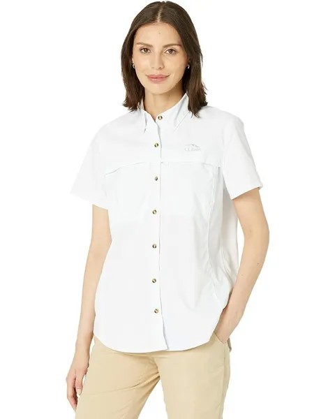 Рубашка L.L.Bean Tropicwear, белый