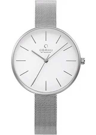 Fashion наручные  женские часы Obaku V211LXCIMC. Коллекция Mesh