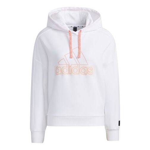Толстовка с капюшоном str sweat hoodies Adidas, белый