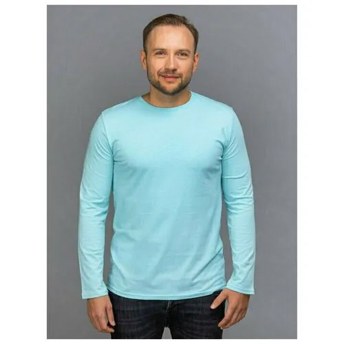 Лонгслив Uzcotton, размер 42-44\XS, голубой