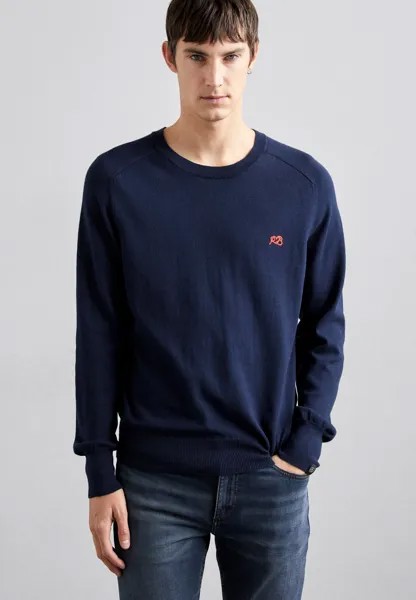 Джемпер LOVE CREW rag & bone, темно-синий