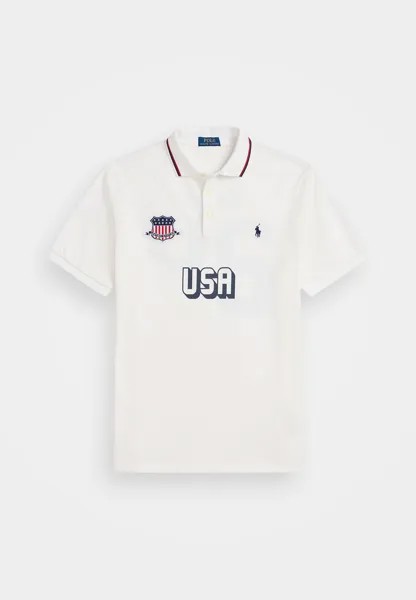 Поло CLASSIC FIT USA POLO SHIRT Ralph Lauren, белый