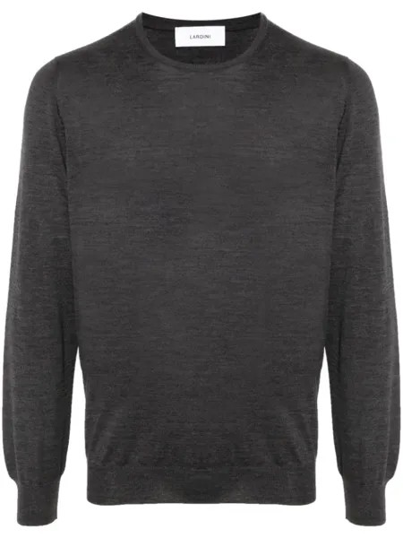 Lardini джемпер из вирджинской шерсти, серый