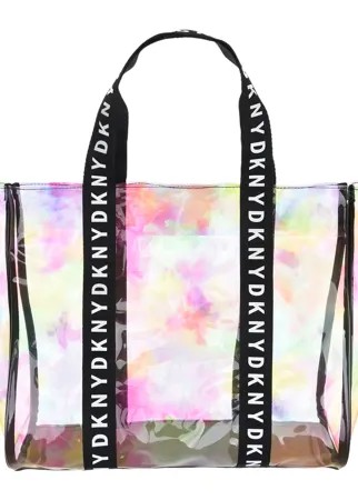 Разноцветная сумка-шоппер, 34x29x13 см DKNY детская