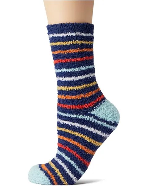 Носки P.J. Salvage Patterned Cozy Socks with Grippers, темно-синий
