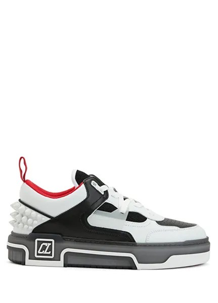 Мужские кожаные кроссовки Christian Louboutin, белый