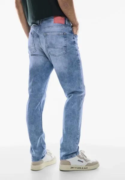 STREET ONE МУЖЧИНЫ Джинсы стандартного кроя, 5 карманов Street One Men, цвет Light Blue Wash