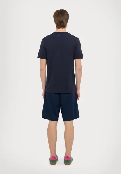 Футболка базовая Shadow Logo Paul Smith, синяя