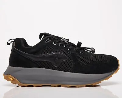 Женские кроссовки KangaRoos Finalist Vibram Black в стиле кэжуал черного цвета в стиле повседневной жизни