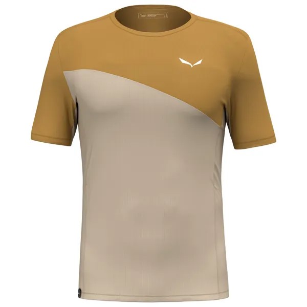 Функциональная рубашка Salewa Puez Sporty Dry T Shirt, цвет Quicksand