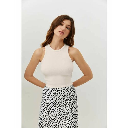 Топ VIANFASHION, размер 42, бежевый