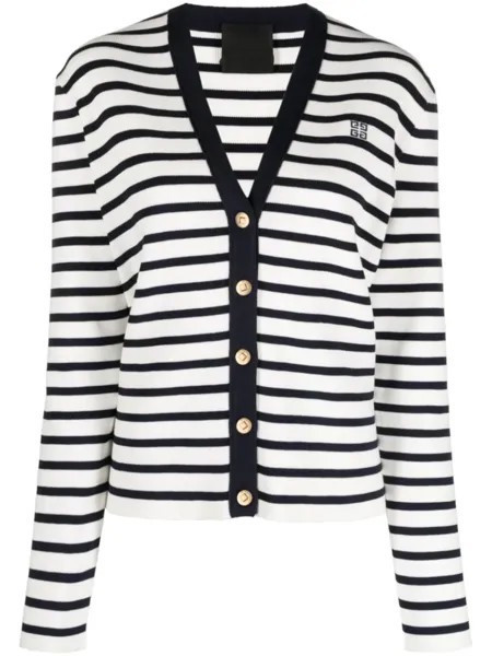 Кардиган Sailor в полоску Givenchy, белый