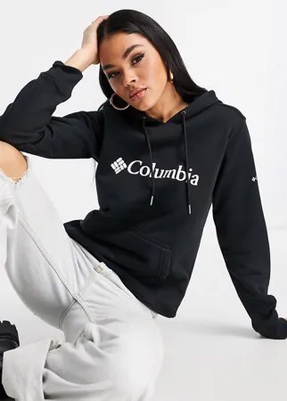 Худи черного цвета Columbia-Черный цвет