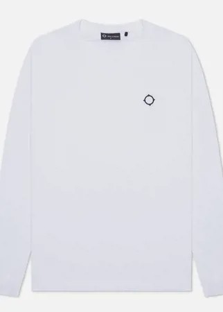 Мужской лонгслив MA.Strum Icon FW21, цвет белый, размер L