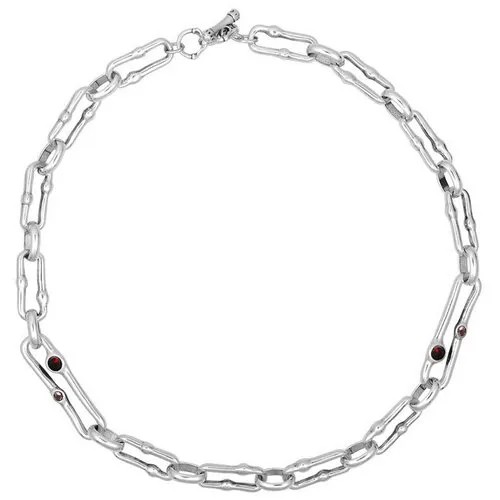 Колье Ciclon, Azami, с чешскими кристаллами, CN-223801 красный