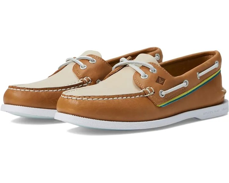 Топсайдеры Sperry Authentic Original 2-Eye, цвет Tan Multi