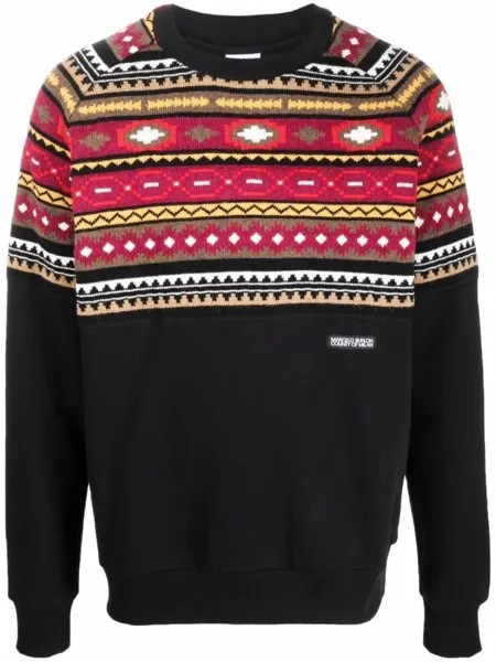 Marcelo Burlon County of Milan толстовка с узором, черный