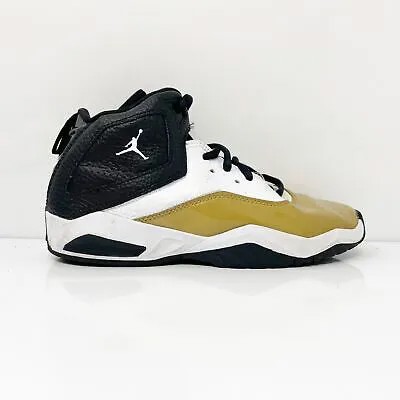 Баскетбольные кроссовки Nike Boys Air Jordan B Loyal CU4923-100 Gold, размер 2Y
