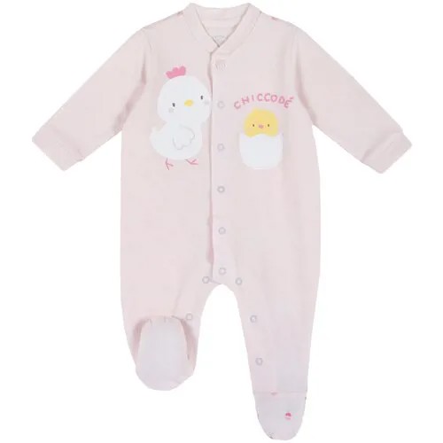 Комбинезон для новорожденнных CHICCO, модель 02119, розовый 011, размер 062