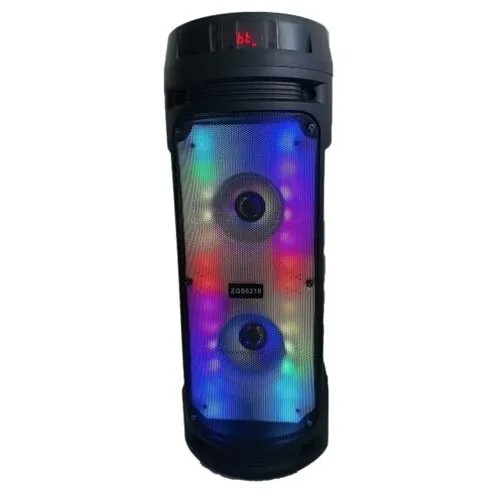 Портативная колонка Bluetooth ZQS 6210 с микрофоном для караоке, FM-радио и MP3 с подсветкой