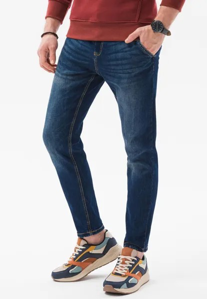 Джинсы приталенного кроя P1077 Ombre, цвет jeans
