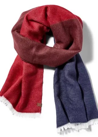 Color Blocked Woven Scarf
