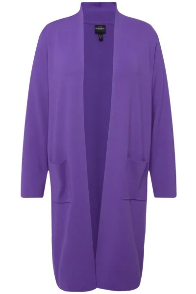Кардиган Ulla Popken Jacke, фиолетовый
