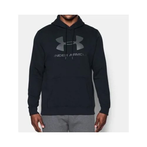 Мужская худи UA Rival Fleece Fitted Graphic, арт.1302294-001, разм. XL