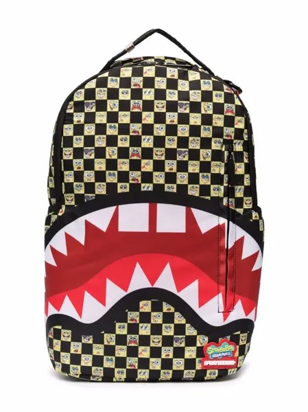 Sprayground kid рюкзак с принтом из коллаборации с Sponge Bob