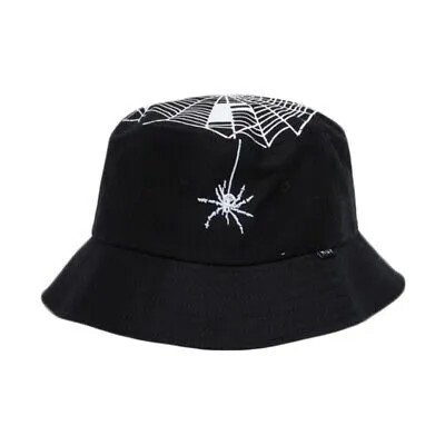 Панама-ведро HUF Worldwide Tangled Webs (черная) Модная шляпа