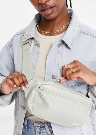 Зеленая сумка-кошелек на пояс с логотипом Levi's-Зеленый цвет