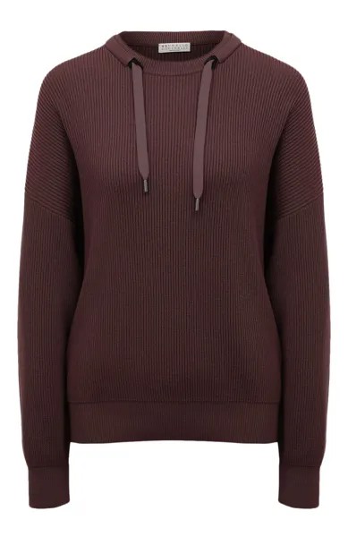 Хлопковый свитер Brunello Cucinelli