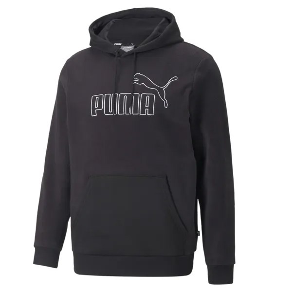 Мужская худи из флиса PUMA Essentials, черный