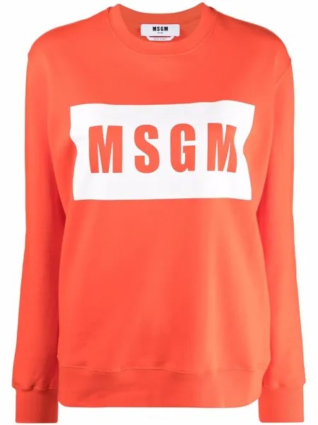 MSGM толстовка с логотипом