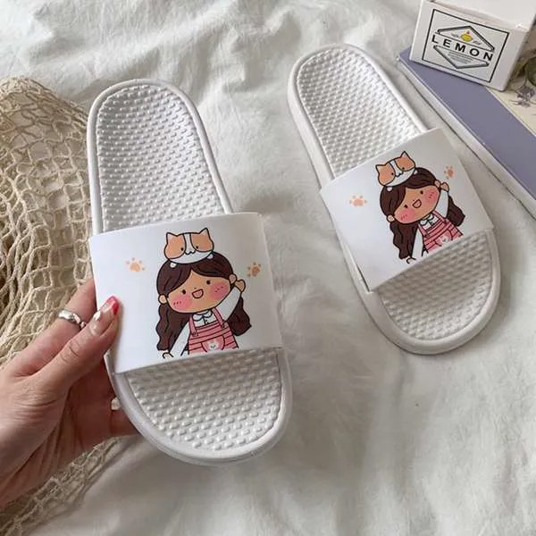Сланцы девочка с узором