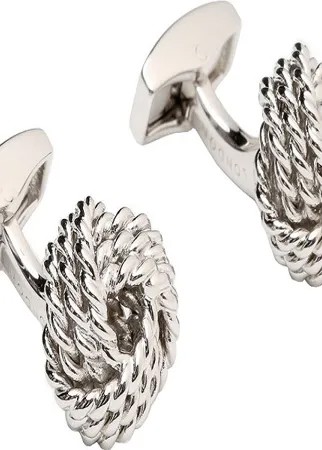 Запонки мужские Tateossian CL1034 серебристые