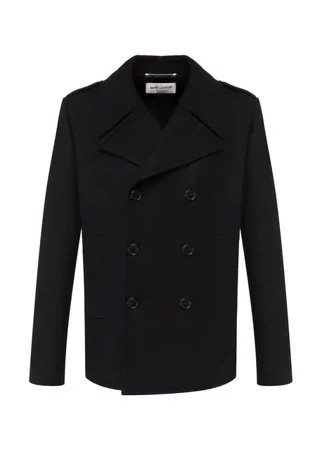 Шерстяное пальто Saint Laurent
